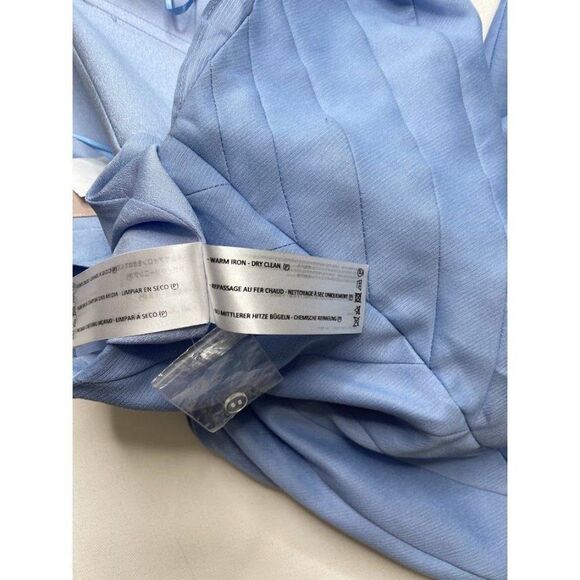 KEEPSAKE‎ The Label Cornflower Blue Untouchable Strapless Dress Sz Large NEW - Picture 6 of 9